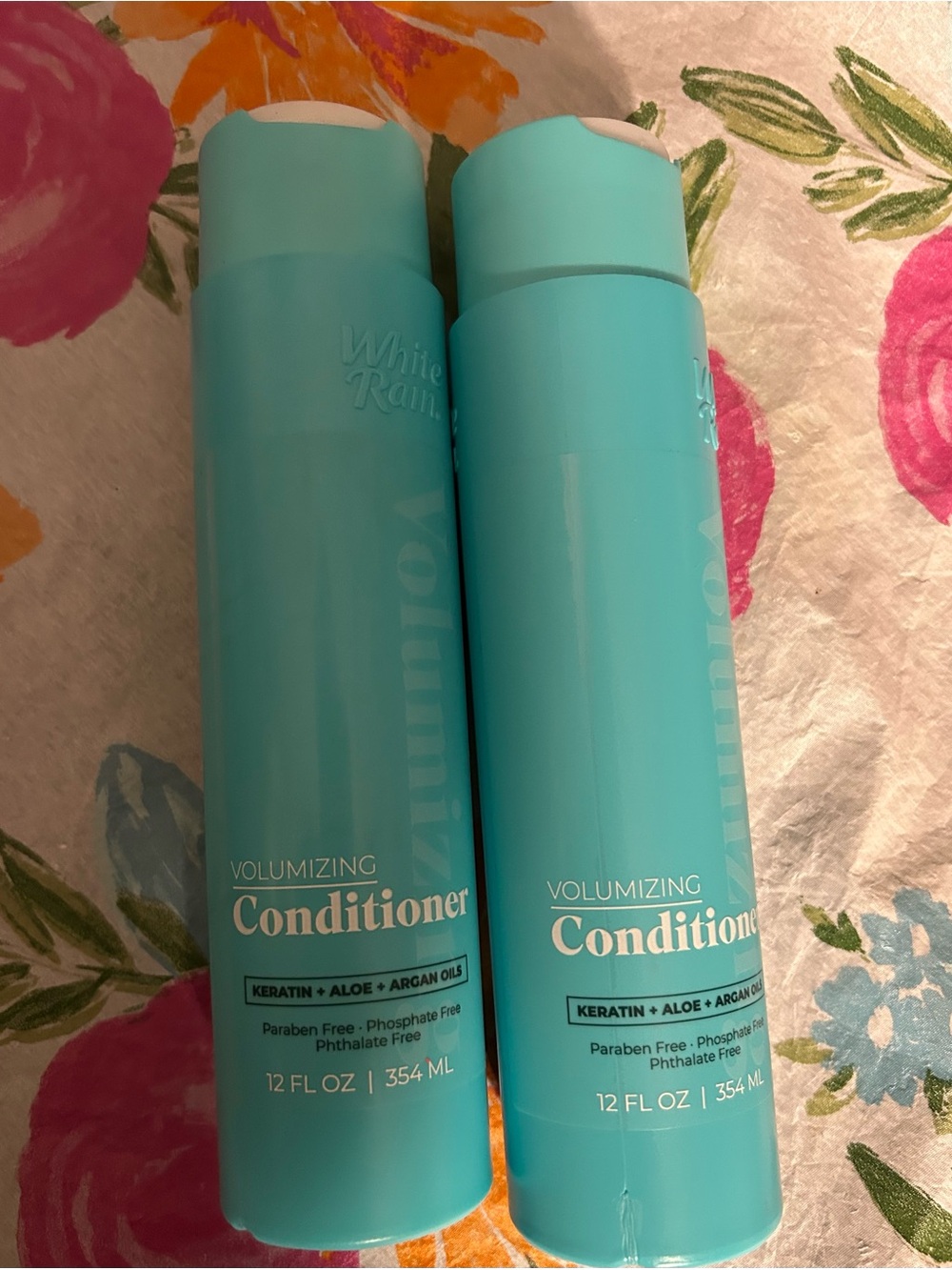 White Rain Volumizing Conditioner Keratin+Aloe +ARGAN Oils 12FLOZ💥